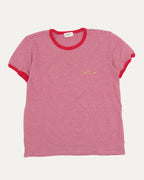 Chainstitch Logo Striped T-Shirt