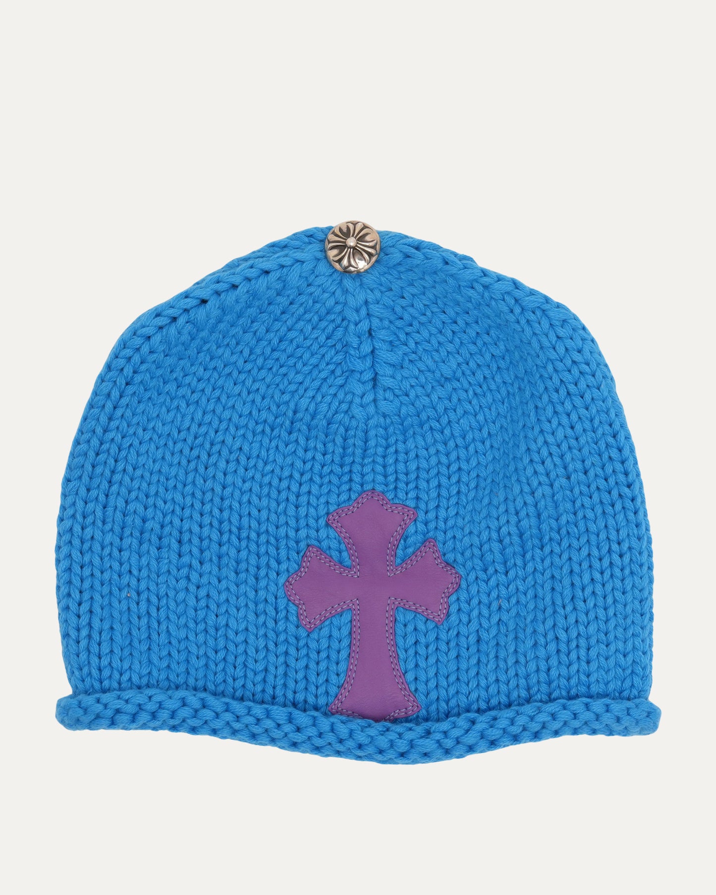 Cashmere Cross Patch Beanie