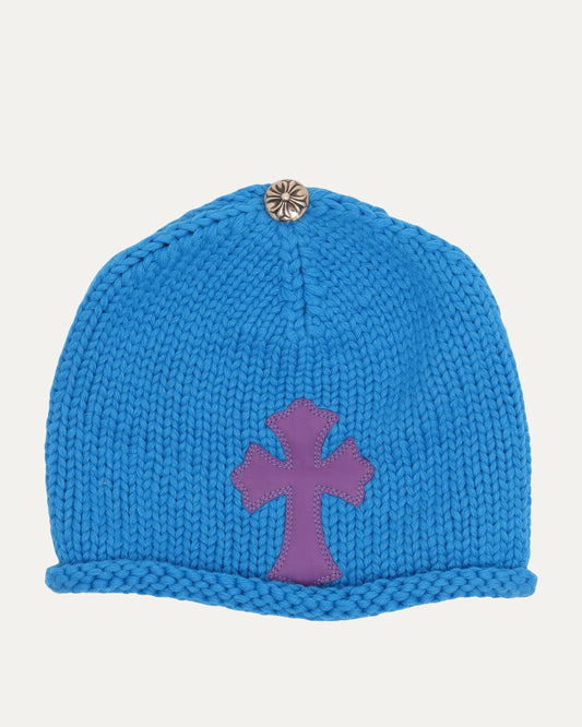 Cashmere Cross Patch Beanie
