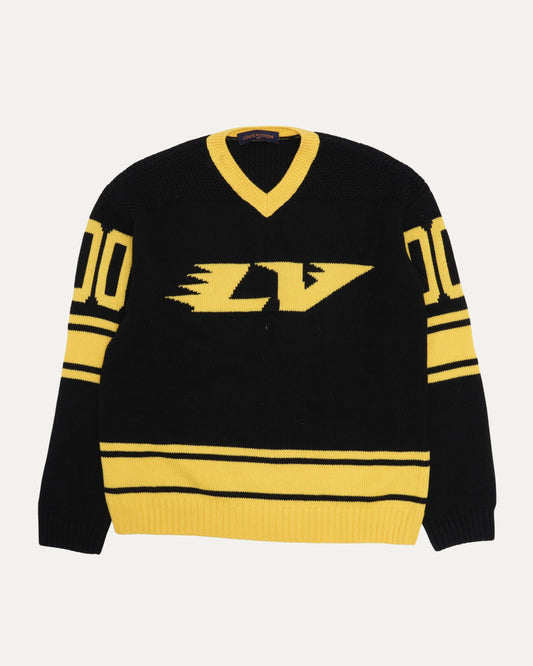 Intarsia Football Sweater