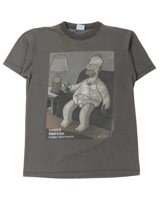 Homer Simpson Doesn't Wear Khakis T-Shirt
