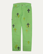 Matty Boy Sex Records Levis 501 Cross Patch Jeans