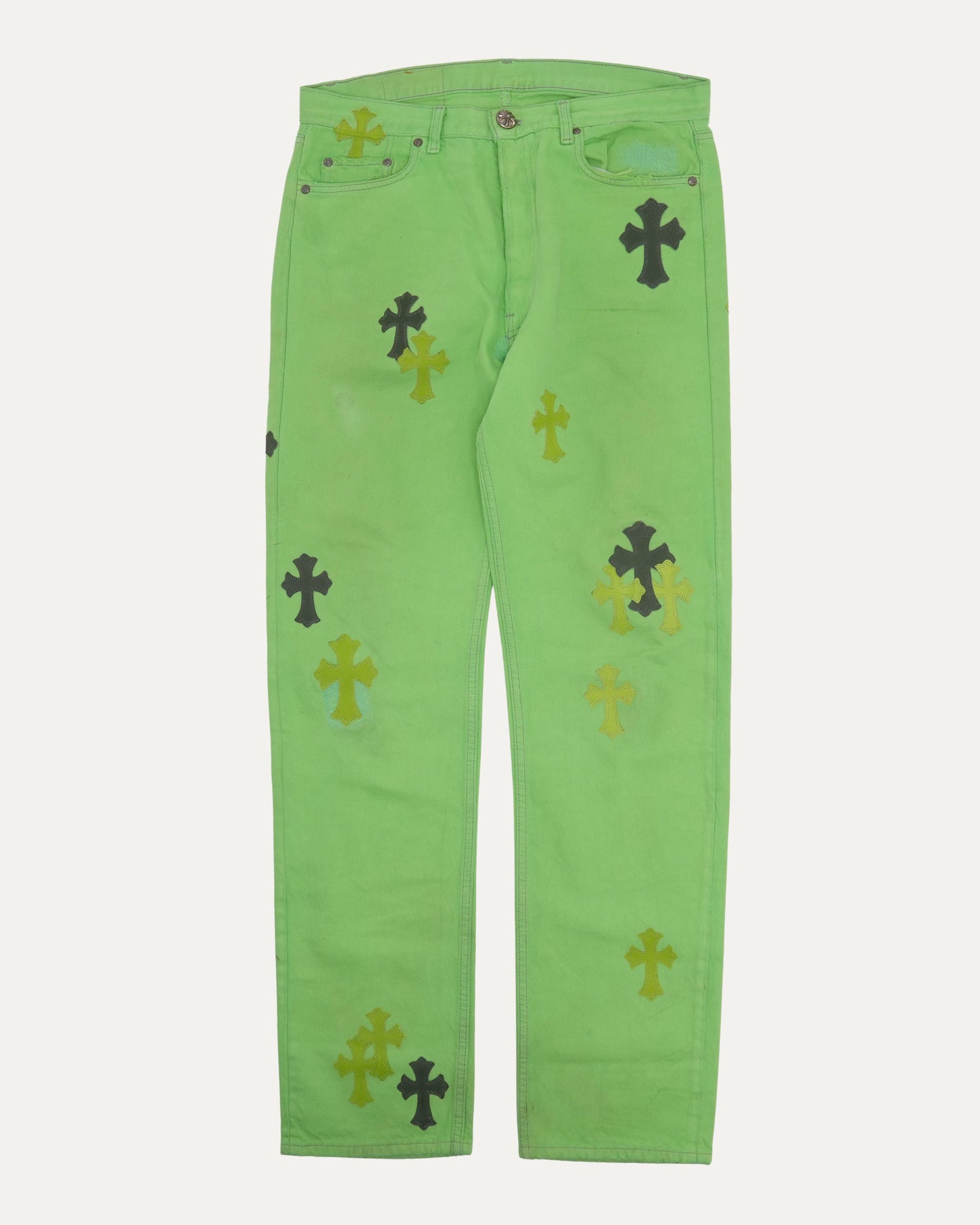 Matty Boy Sex Records Levis 501 Cross Patch Jeans