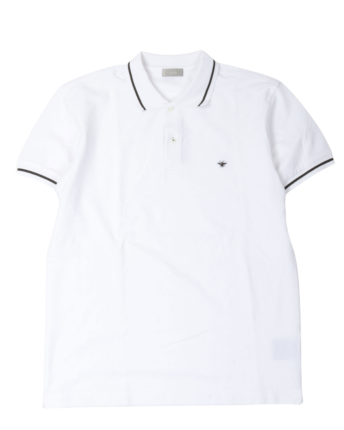Embroidered Bee Polo Shirt