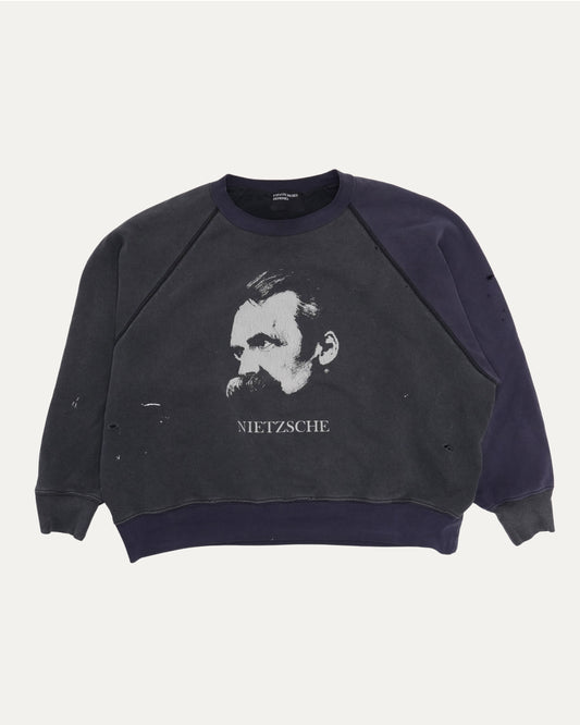 Nietzsche Raglan Sweatshirt