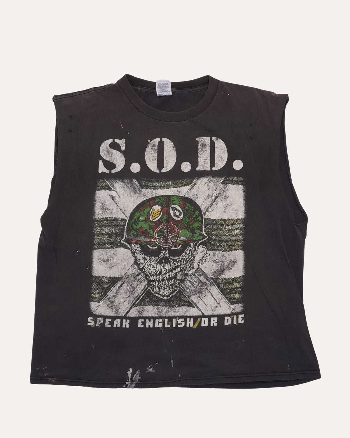 Stormtroopers of Death Speak English or Die Cut Off T-Shirt