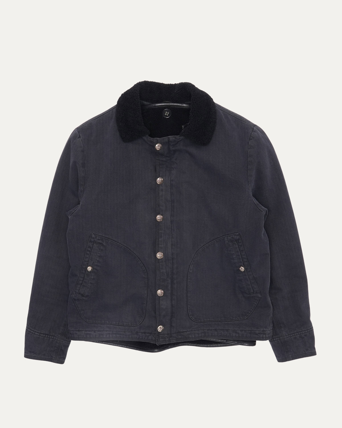 Shearling Lined HBT Give Me Fire Jacket
