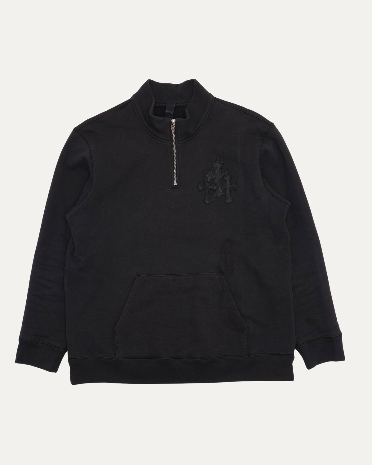 Cross Patch Paper Jam Quarter Zip Sweatshirt