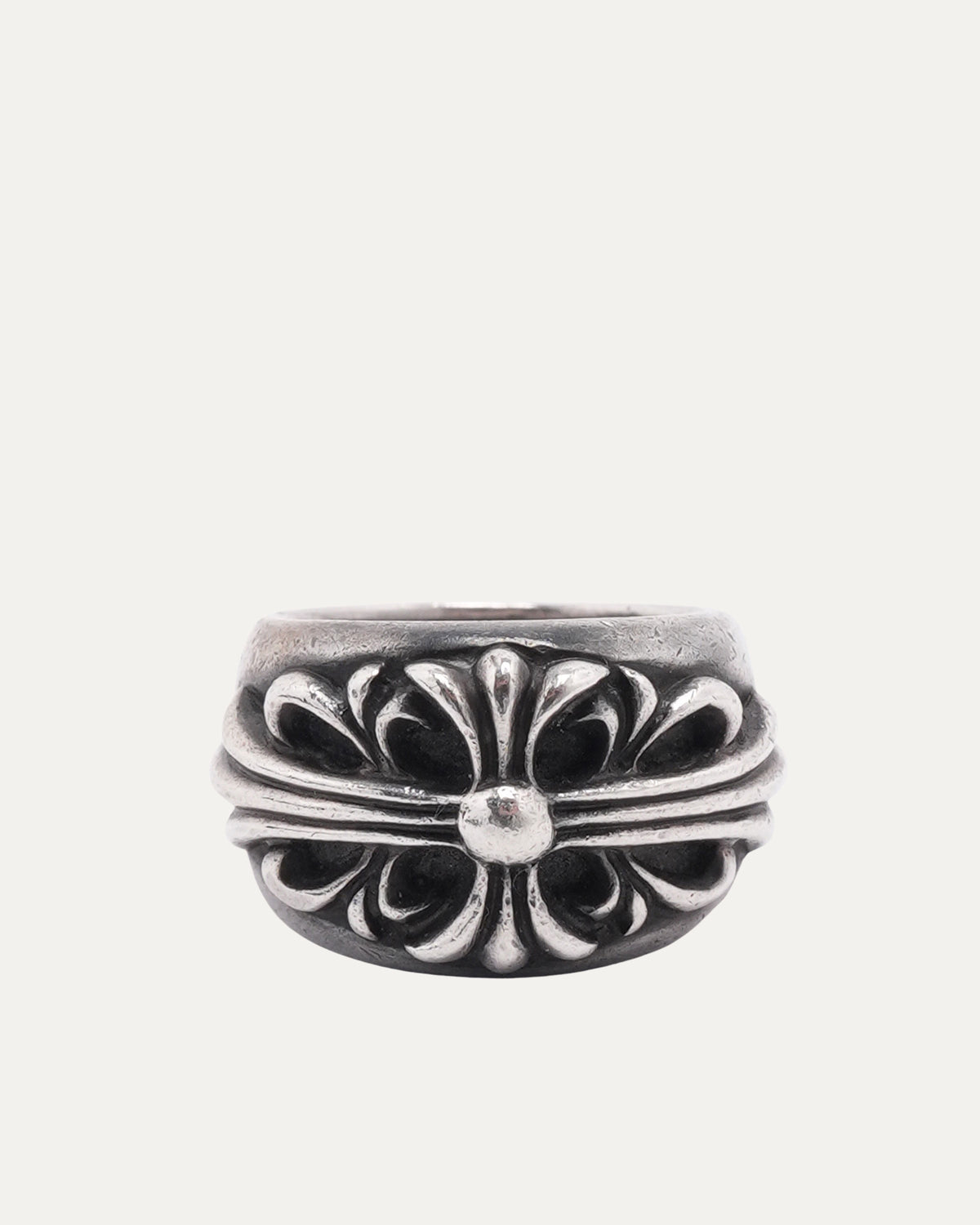 Floral Cross Ring