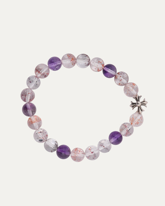 8mm Plus Cross Bead Bracelet
