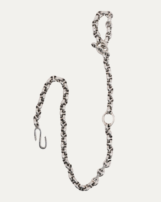 10MM Open-Link Wallet Chain with Diamonds