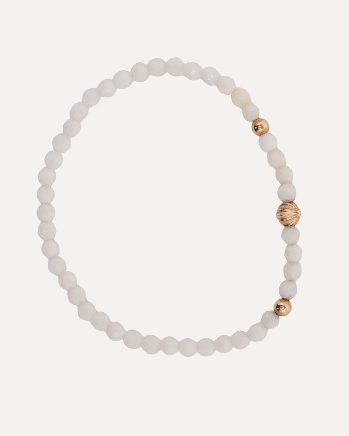 22k Gold Plus Ball Bead Bracelet