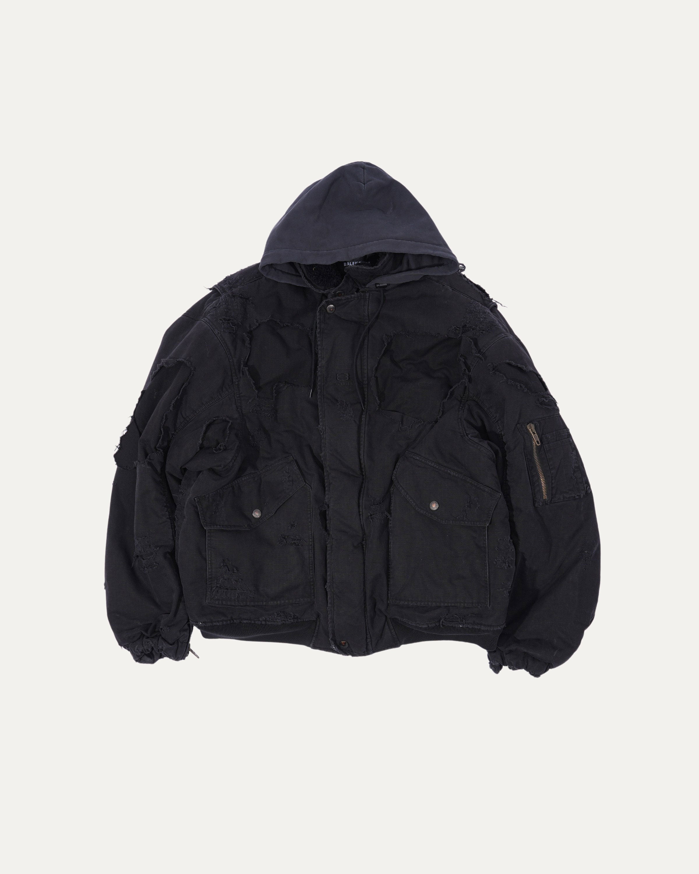 Destroyed Bomber Jacket