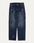 Turbo Diesel Cross Patch Carpenter Jeans