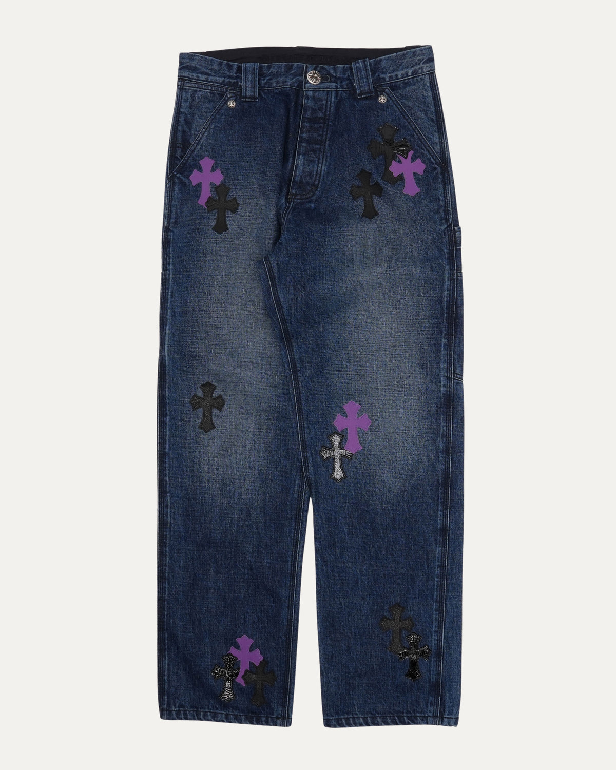 Turbo Diesel Cross Patch Carpenter Jeans