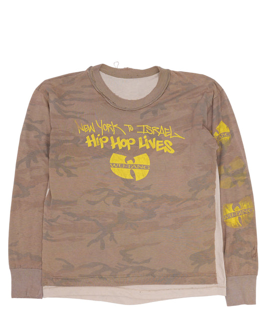 Wu-Tang Clan Beastie Boys Repaired Reversible Long Sleeve T-Shirt