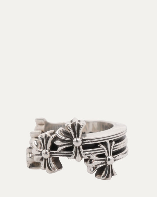Triple Cross Ring