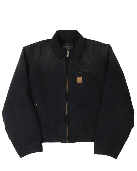 コート BALENCIAGA SHRUNK PARKA Balenciaga Shrunk Parka Jacket In Black | ModeSens