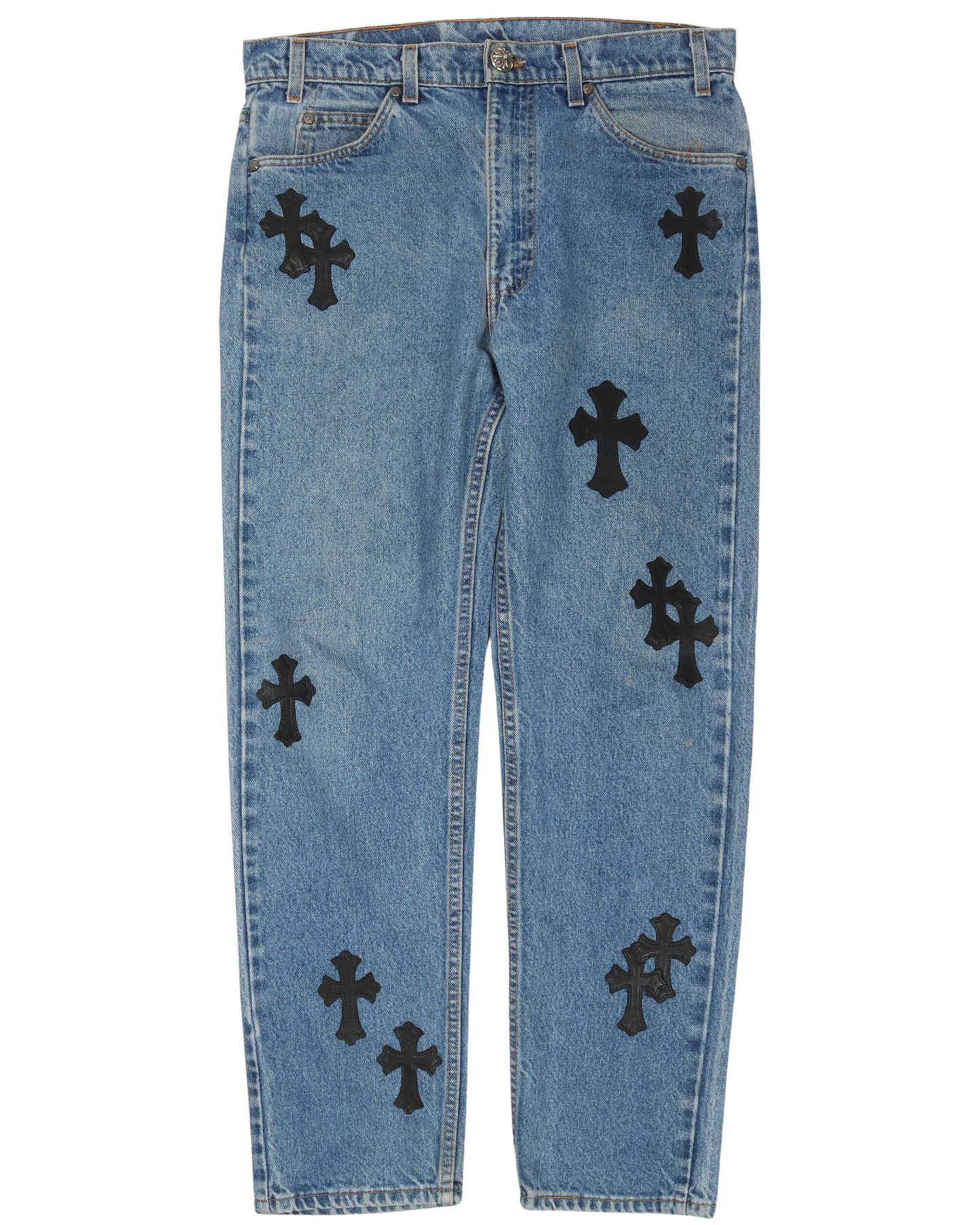 Levi's Leather Cross Jeans