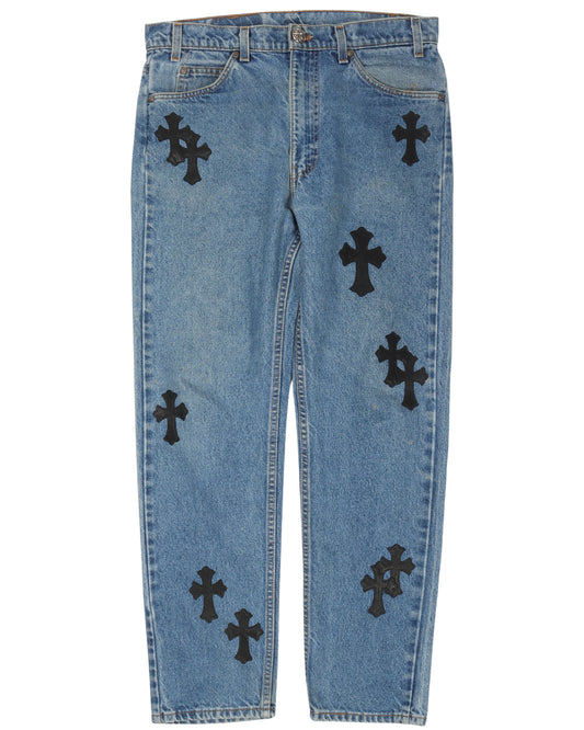 Levi's Leather Cross Jeans