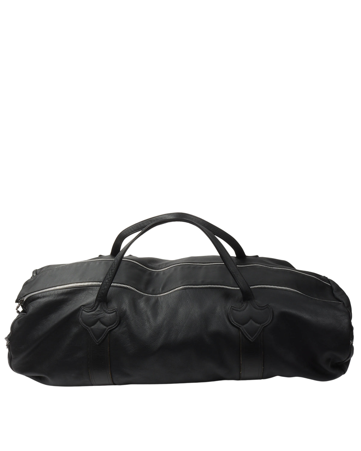 XL Leather Boston Duffel Bag