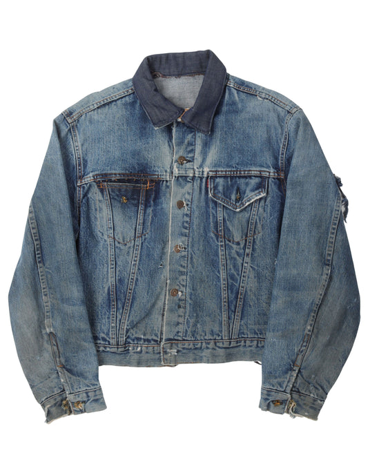 Levi's Big E Distressed Denim Jacket