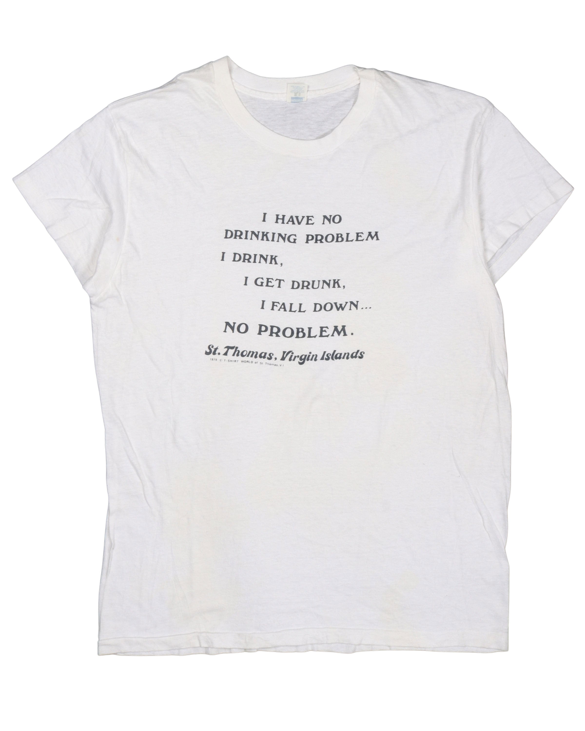 Saint Thomas, Drinking Problem T-Shirt