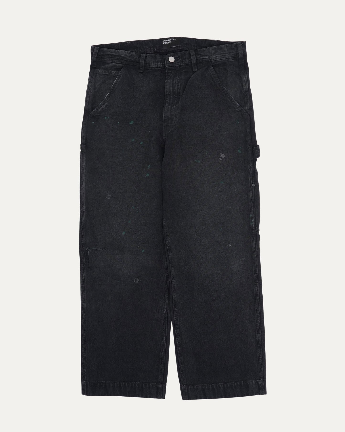 Distressed Paint Pants