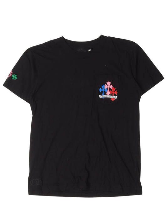 Multicolor Cemetery Cross T-Shirt