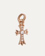 Gold Diamond Baby Fat Pendant