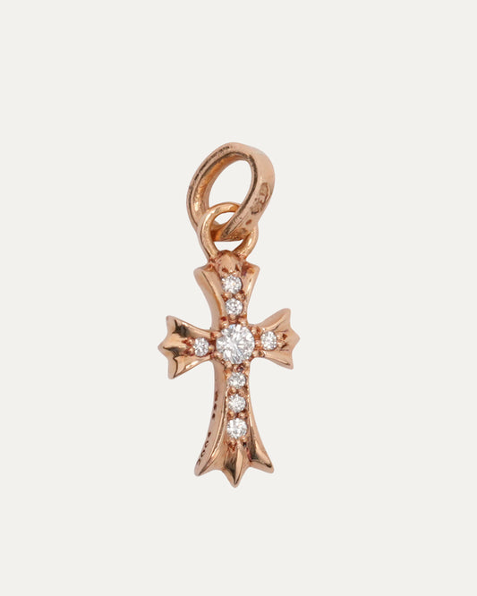 Gold Diamond Baby Fat Pendant