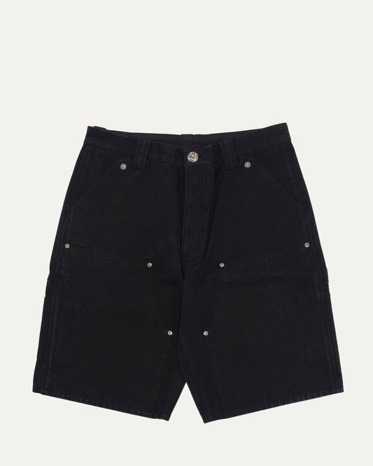 Cross Patch Double Knee Shorts