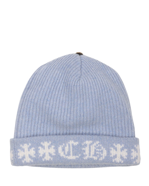 Chrome Hearts Cashmere Cross Logo Beanie