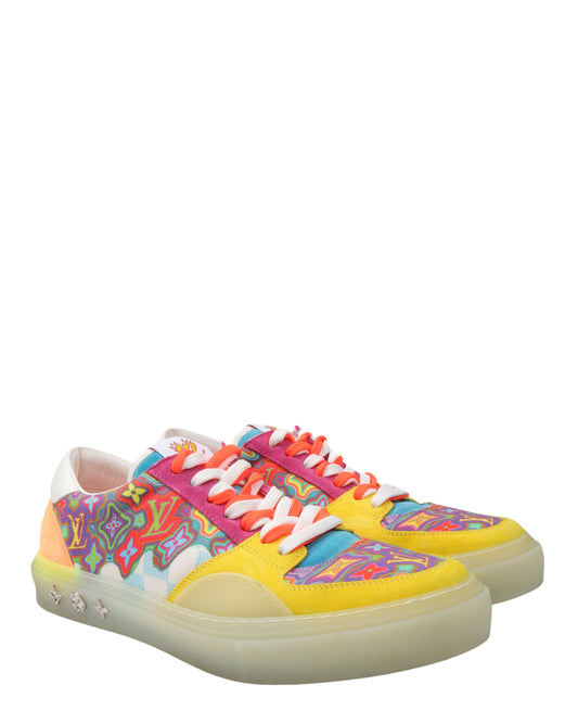 Ollie Psychedelic Monogram Sneakers