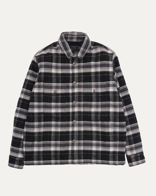 Plaid Mullethead Insulated Shirt Jacket