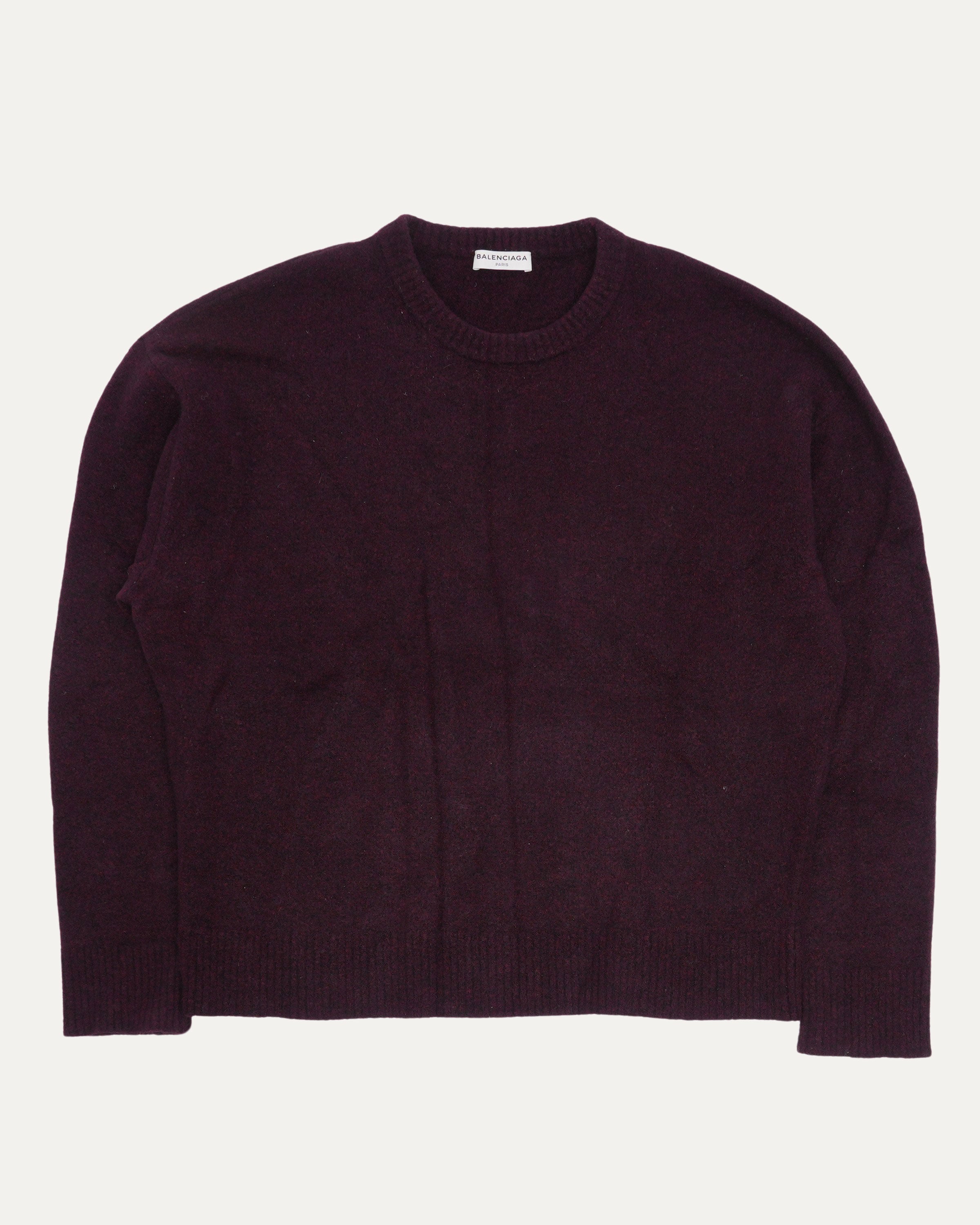 Yak Wool Crewneck Sweater