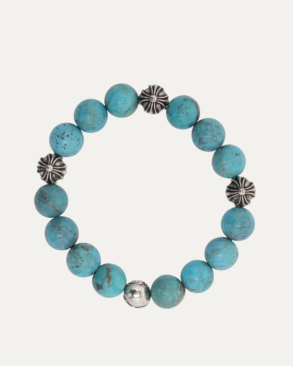10mm Multi Charm Bead Bracelet