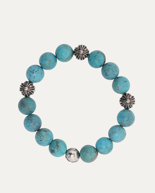10mm Multi Charm Bead Bracelet