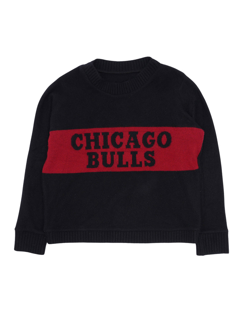 NBA Cashmere Chicago Bulls Sweater