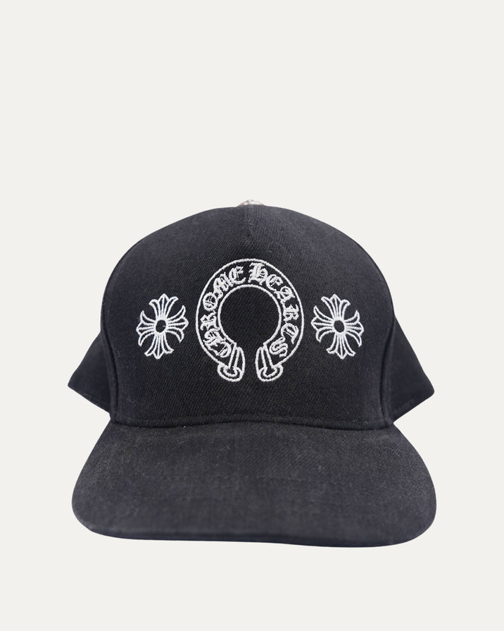 Embroidered Horseshoe Logo Hat