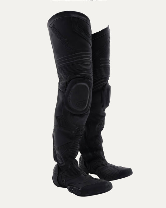Biker Over-the-Knee Boots