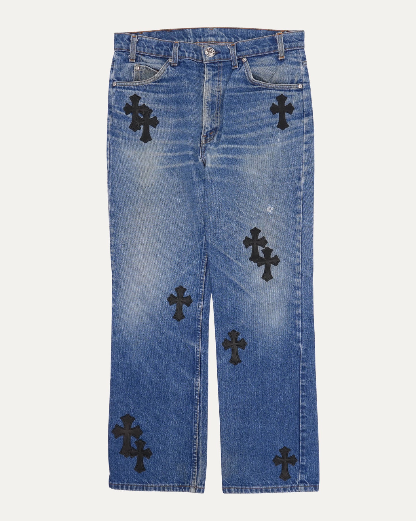 Levi's Orange Tab 517 Cross Patch Jeans