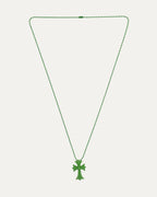Silichrome Cross Necklace