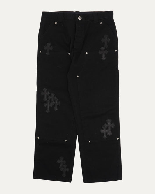 Cross Patch Double Knee Carpenter Pants