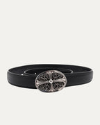 Thin Oval Cross Belt