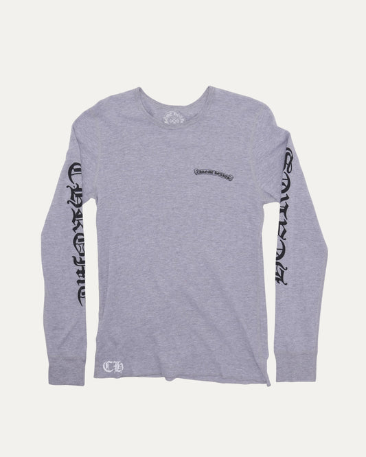 Spellout Thermal Long Sleeve T-Shirt