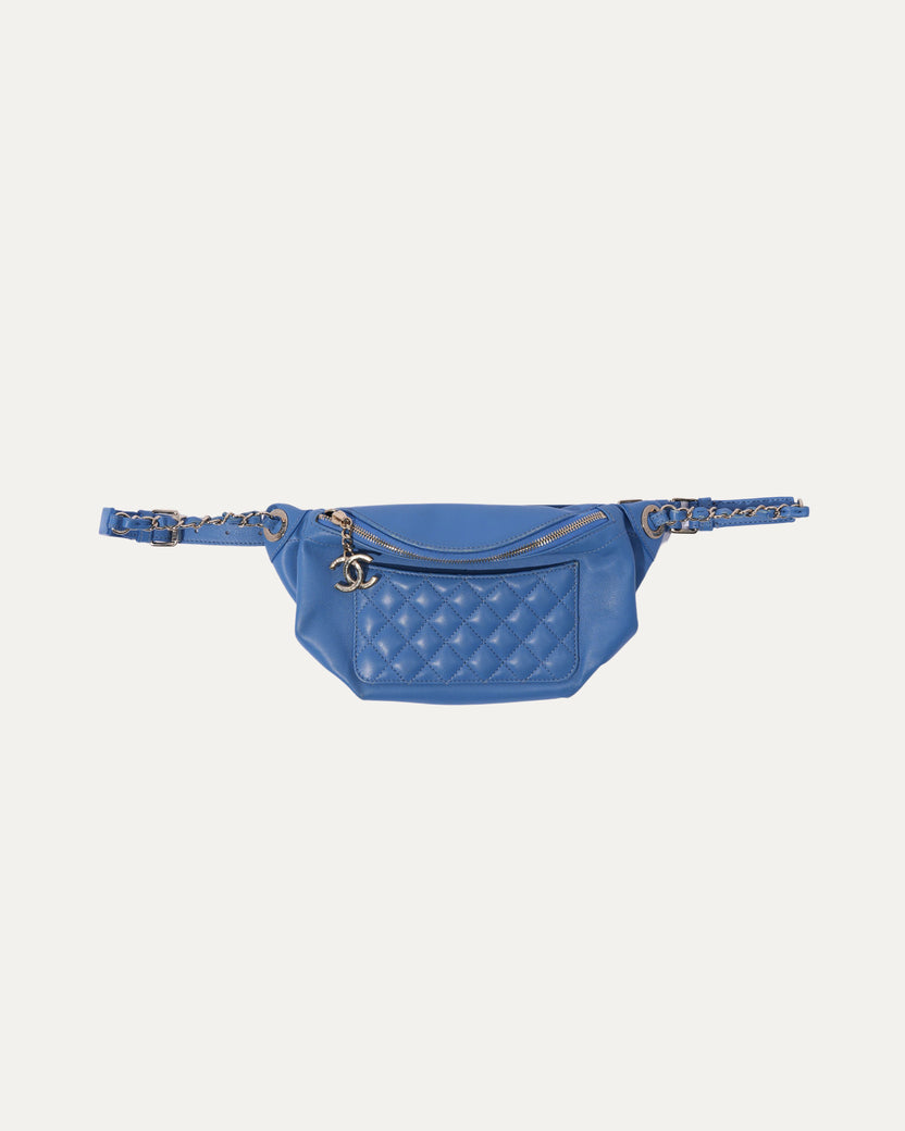 Bi Quilted Leather Waistbag