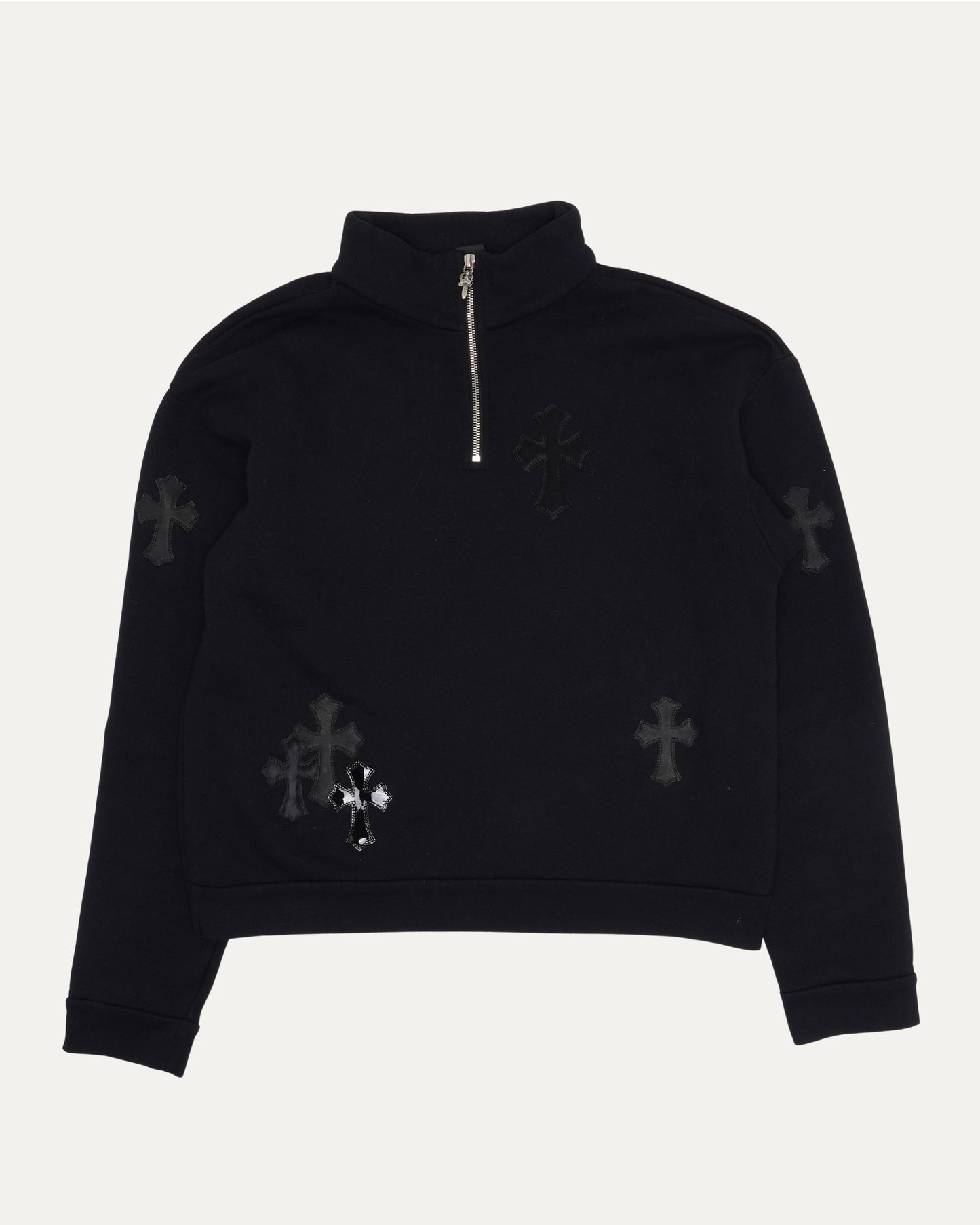 Paper Jam Cross Patch Quarter Zip Sweatshirt