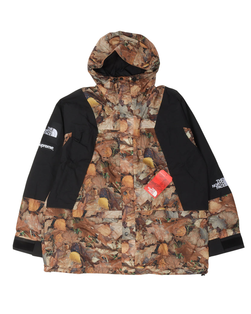 Supreme The North Face Mountain Light Jacket Leaves