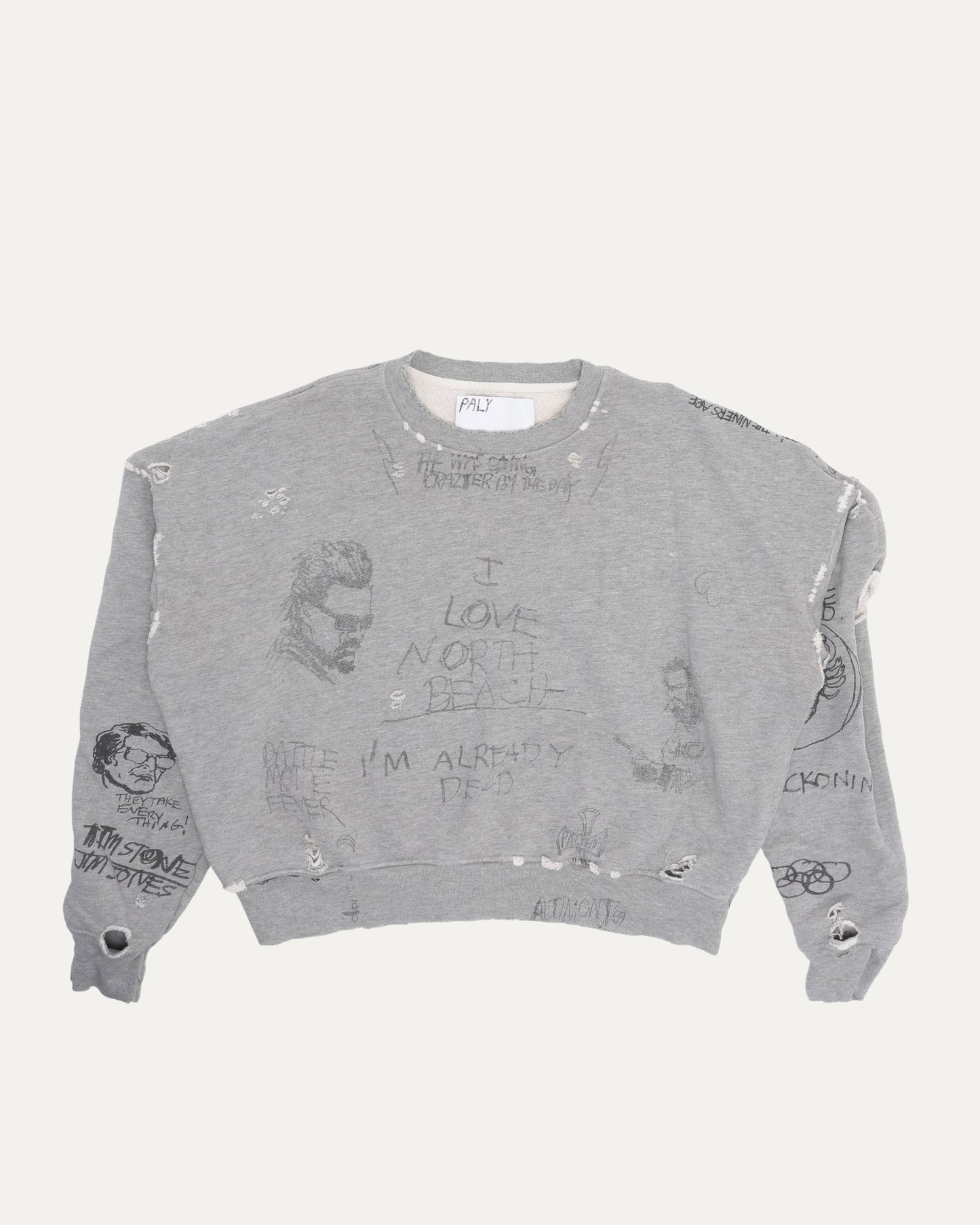 Pumping Iron Crewneck Sweatshirt